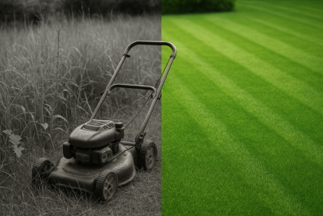 mow grass in chandler